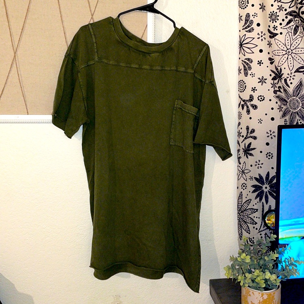 free people t-shirt dress